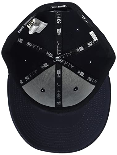 Dc Mens Dc New Era Lo Pro Fitted Cap Hat, Navy/White, 7 3 8 Us #TOP2