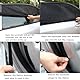 Car 2 Stück Sonnenschutz Auto Baby,Universal Fliegengitter Autofenster Sonnenschutz,Auto Seitenscheibe Verdunkelung Netz,UV Schutz,Hochelastisches,Blendschutz,für Meisten Autos