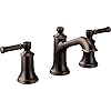   Moen-Dartmoor-Oil-Rubbed-Bronze-Two-Handle-Widespread-Bathroom-Faucet-Traditional-Bathroom-Sink-Faucet-Valve-Required-T6805ORB