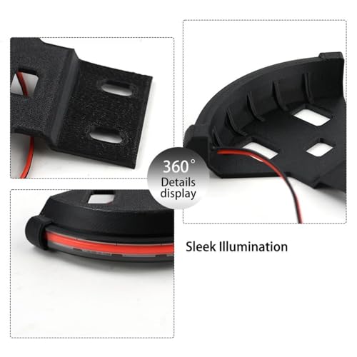 Luz trasera multifunción para Surron Light Bee con luces intermitentes dobles traseras 4