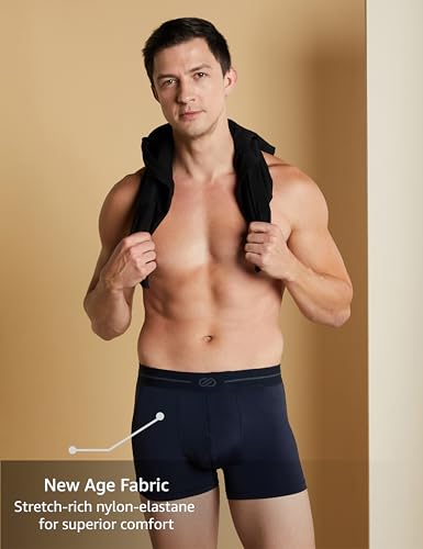 Image of Symbol Premium Men's Microfiber Blend Ultra-Soft Stretch Trunks | Underwear (Available in Combo Packs)