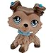 Emilys Doll lps Collie #893 Tan and Brown Puppy with Magnet and Clear Peg Rare Figures Collectable Kids Gift
