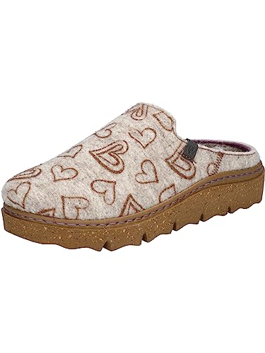 Westland Carmaux 06 Women's Slippers, Width G (Normal), Interchangeable Footbed, Beige Combi, 4 UK