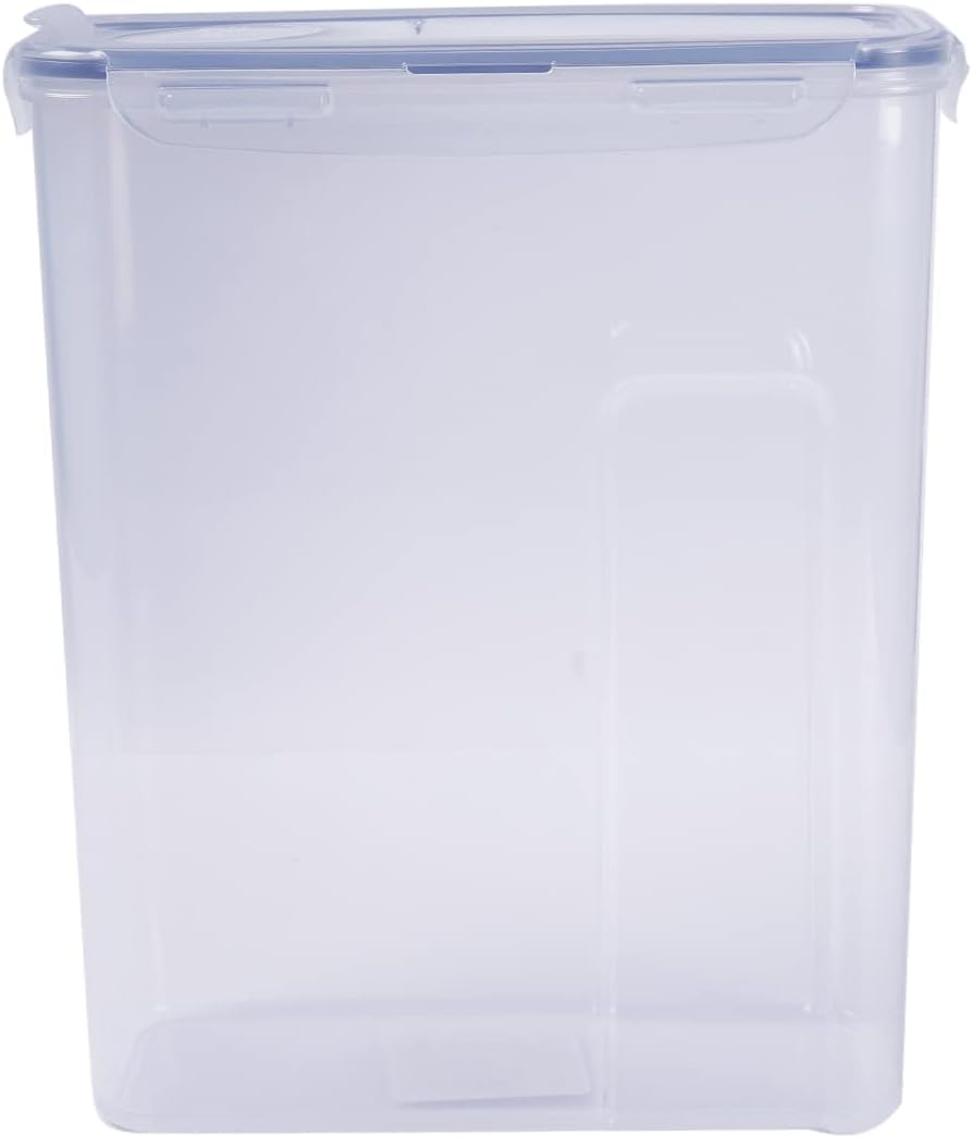 LOCK & LOCK LocknLock Easy Essentials Rectangular Food Storage Container With Flip Top Lid -18.1-Cup, Clear