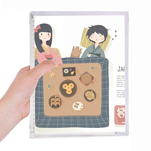 Carnet de croquis japonais rechargeable à spirale format A5 papier dessin