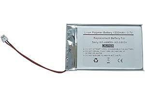 3.7V 1200mAh Battery for Sony Wh-xb900n Headphones