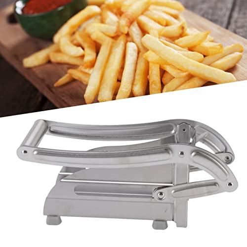 Stainless Steel French Fry Cutter, Vegetable and Potato Slicer Potato Cutter Potato Chipper Fries Cutter Machine Home Kitchen Tool - Image 4