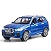 zcbhd Giocattoli Modello 1/32 per BMW per X5 SUV Lega Die Cast Modello di Auto Suono Luce Tirare Indietro Giocattoli Veicolo per Bambini in Metallo Giocattolo (Color : Blue)