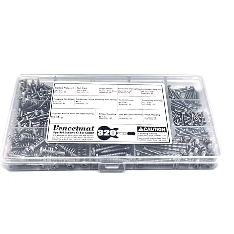 VENCETMAT Guitar Screws Kit Cover