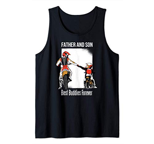 PADRE E HIJO: ¡Los mejores amigos de las motos de cross Meme Camiseta sin Mangas