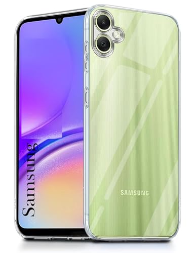 Image of COVERBLACK Soft Rubber Silicon Clear Case Back Cover Compatible for Samsung Galaxy M07 4G - Transparent
