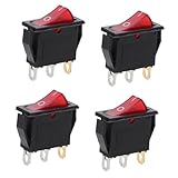 UTHCLO 4 Stück Teiliges Kippschalter Ersatzschalter für Elektrotöpfe Hochleistungs schalter aus...