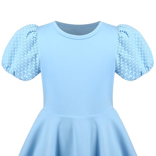 Vestido de niña rosa cómodo y transpirable para evitar sudor en verano 5