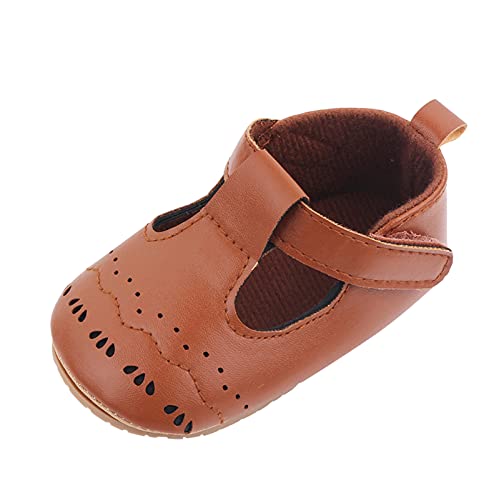 DDDHL Sapatilhas de balé para meninas sapatos de bebê sólido primeiro gancho de borracha para menina