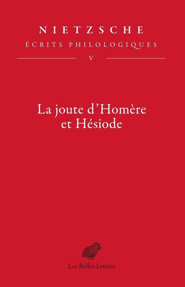 La Joute d'Homere Et Hesiode: Ecrits Philologiques Tome V