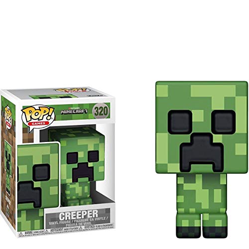 Funko Pop! Games: Minecraft - Creeper - Figura de Vinilo Coleccionable - Idea de Regalo- Mercancia Oficial - Juguetes para Niños y Adultos - Video Games Fans - Muñeco para Coleccionistas y Exposición
