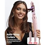 MESCOMB 5 in 1 Hot Air Styler Wrap - High-Speed Hair Dryer, Volumizing Brush with Auto Curlers, Fast Drying & Frizz-Free Styling Straightening, No Heat Damage, Includes Travel Bag, Gift for Women - Image 2