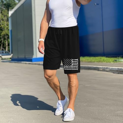 Mechanic DIY Wrench American Pajama Shorts for Men, Men's Pajama Bottoms, Sleepwear for Summer4