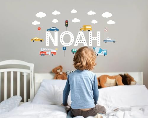 Vinilos Decorativos Vehículos para Pared Negro miniatura 2