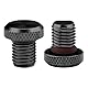 AYVRUOP M10 Motorrad Spiegel Stopfen,CNC Abdeckung,Blindstopfen,M10 Schrauben,Gewindestopfen,Aluminium Anodische Oxidation Schrauben Gewinde Verkleidungsschrauben 2×Rechtsgewinde/clockwise(1 Paar)