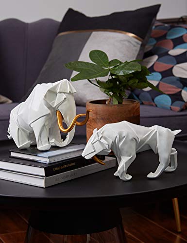 Estatua de Dinosaurio Leopardo Moderno para Decoración miniatura 5