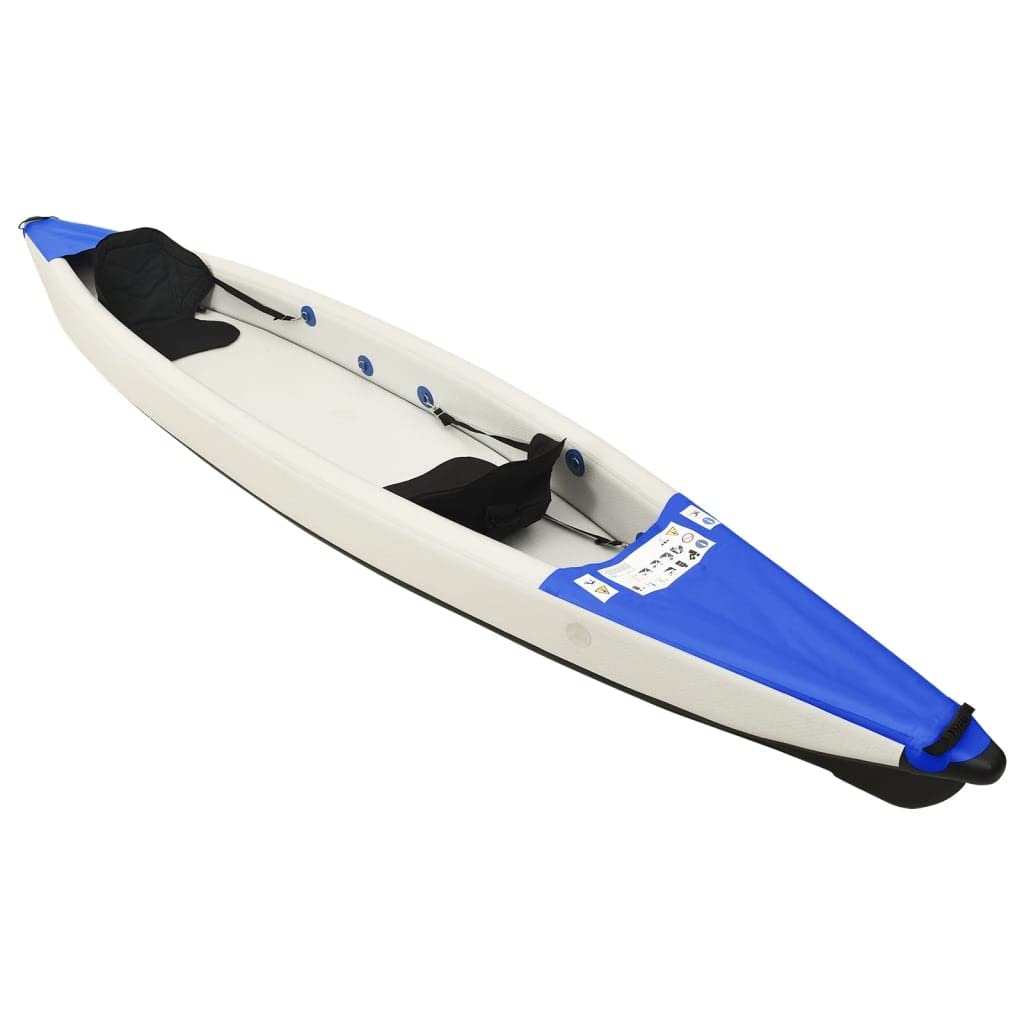 Articoli Sportivi - Kayak Gonfiabile Blu 424x81x31 cm Poliestere