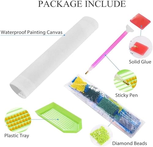 Songdao 5D Diamond Painting Kit, Luminous Diamond Art Easy Kits - Image 3