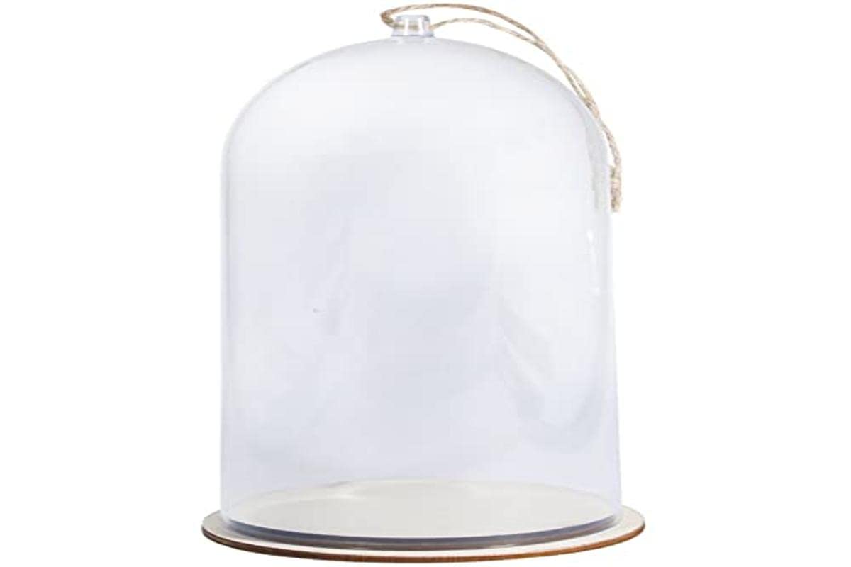 Rayher Plastic Lid with Base Different, Brown, 11 x 11 x 19 cm