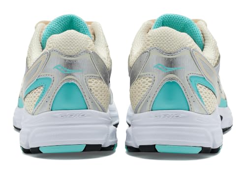 Image of Saucony Unisex Ride Millennium Sneaker, Cream /Multi, 9