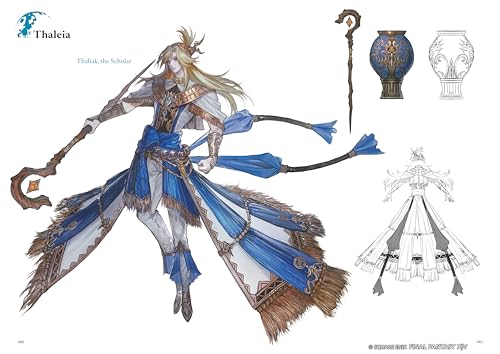 Artbook Final Fantasy XIV Endwalker idée cadeau collectionneur - 5