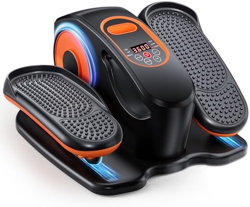 Under Desk Elliptical Exercise Machine, Ellipse Leg Exerciser as ...