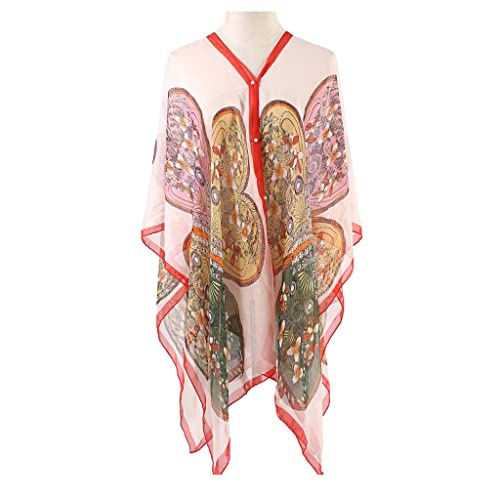 Blouses protection solaire WQHPLMD et cardigan long de plage au tombé fluide premium