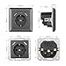Schuko Enchufe de pared con USB 2.8A Gris, Kaifire Toma de corriente...