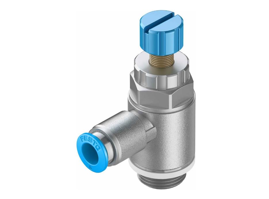 Amazon.com: Compatible with FESTO GRLA-3/8-QS-8-RS-D 534342 One