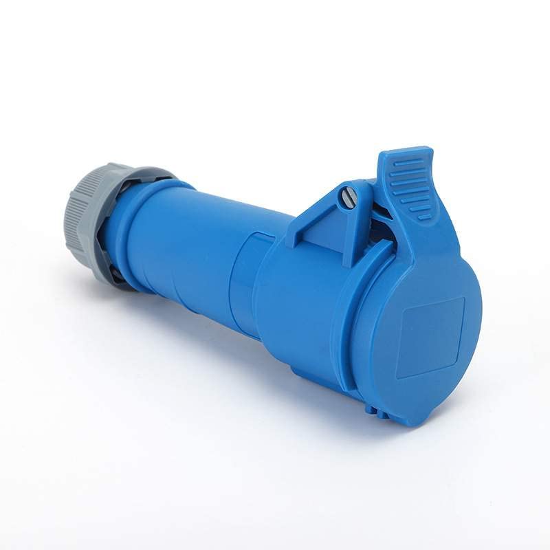 IEC60309 Waterproof CEE Industrial Connector Socket 3Pin 16A 250V 2P+E IP44