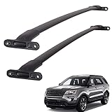 Aluminum Roof Rack Crossbars Compatible with Ford Explorer 2016 2017 2018 2019,Bolt-on Top Rail Cargo Racks Rooftop Luggage Carrier