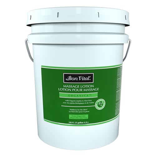 Bon Vital' Organica Massage Lotion with Certified Organic Ingredients for ...