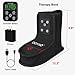 HAIYUE Red Light Therapy Wrap for Feet, Infrared Light Therapy for Ankle, 6000mAh Battery Portable Adjustable Cordless Red Light Pad for Foot Joint Muscle Comfort, 660nm & 850nm