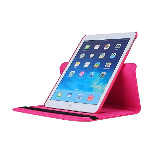 Image of Mcart Rotate Flip ipad Cover iPad 9.7 case 2018 /2017 5th ipad case 6th Generation Dark Pink