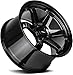 AVID.1 AV-06 Gloss Black 18x8.5 Custom Wheel – Fits 5x114 Bolt Pattern with +35 Offset – Lightweight Performance Alloy Wheel – Aggressive Street Style & Track-Ready Car Accessories