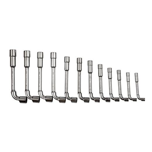 Bahco 28M/12 BH28M/12 Doppel-Steckschlüssel-Satz gebogen Kant 12-teilig