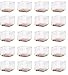 20 piezas de silicona silla patas gorras protector de piso ronda muebles cuadrados pies cubiertas