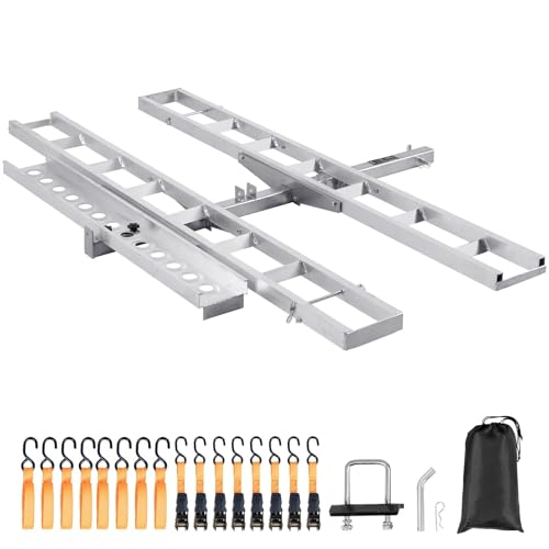 Porta motocicletas para 2 motos aluminio 600 lbs miniatura 1