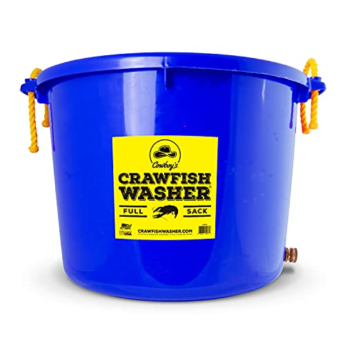 Cowboys 70 qt Blue Crawfish Washer