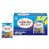 大正製薬 リポビタンゼリーc 180g×6個 エナジー風味 栄養摂取 ビタミンB群 マルトデキストリン アルギニン ローヤルゼリー クエン酸 180kcal 熱中症対策にも