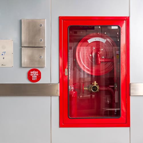 Caja de llave de emergencia metálica y de seguridad para pared 6