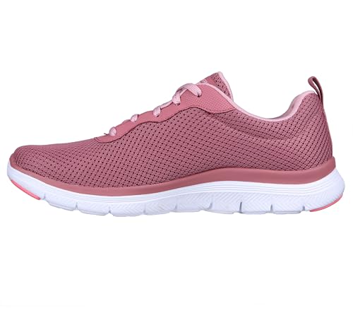 Skechers Flex Appeal 4.0 Brilliant View Regular, Zapatillas Mujer, Purple, 43 EU