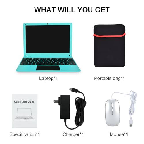 Portátil Mini Educativo con CPU Celeron N4000 8GB RAM 256GB SSD miniatura 6