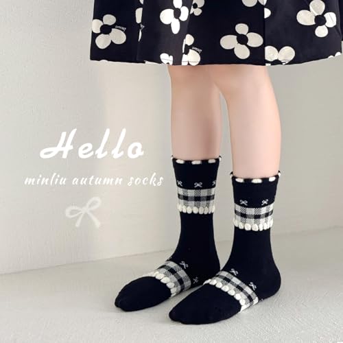 Belsmi Girls Baby Girl Socks Kids Children Grips Tube Ankle Crew Kids Cotton Casual School Socks4