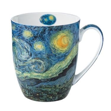 Taza McIntosh Van Gogh Starry Night de porcelana fina miniatura 1